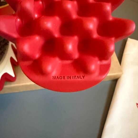 Christian Louboutin 1240429 Men's Sharkyloub SP Spikes Leather Sneakers, 43 45 - Picture 12 of 16